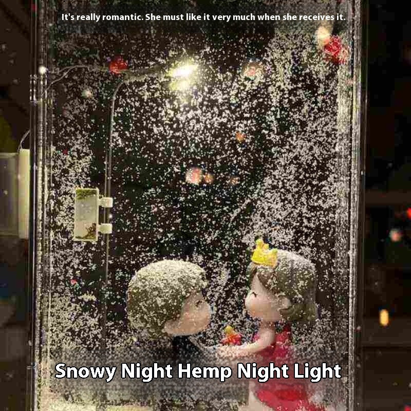 Snowy Magic Night Light